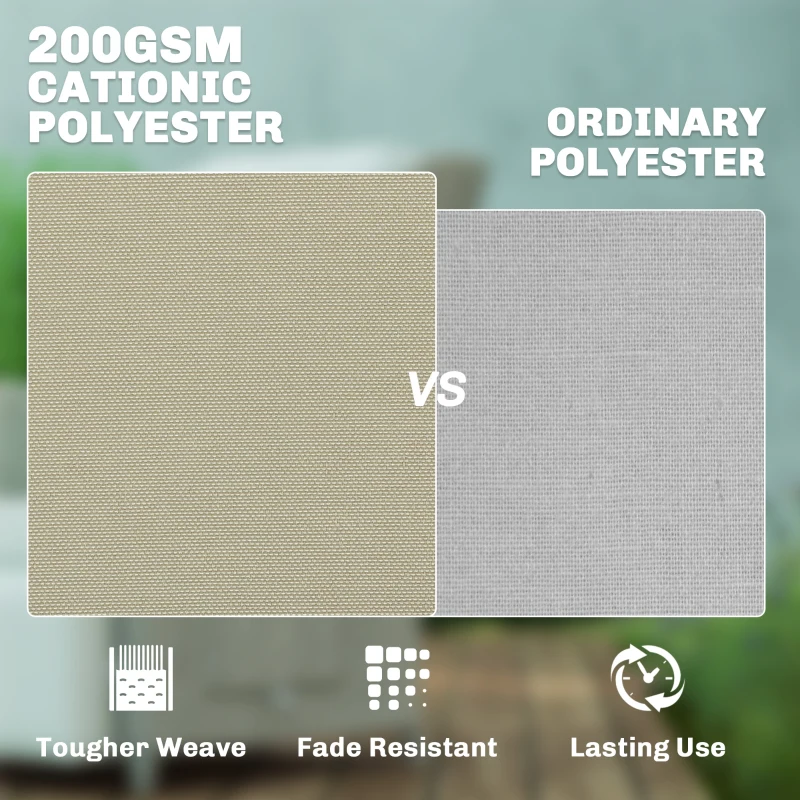 Outsunny Rattan Garden Recliner Chair, Reclining Garden Chair with Adjustable Back and Footrest, Flip Table, Cushion, Brown