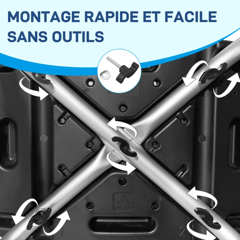 HOMCOM Tabouret de douche pour personnes âgées et handicapées avec hauteur réglable, patins antidérapants, noir