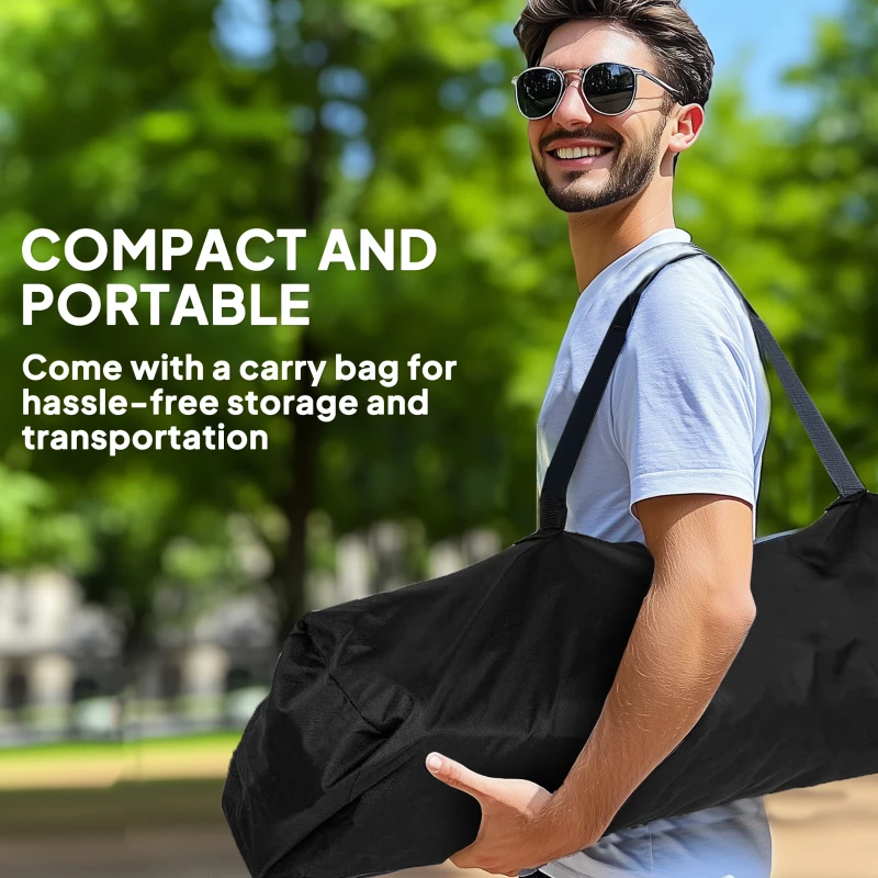 Fotelik kempingowy składany 2 szt., z podłokietnikami, uchwyt na napoje