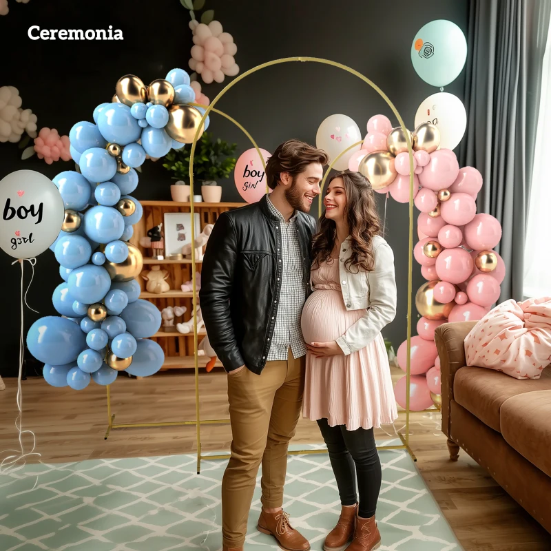 Outsunny Set de 3 Arcos de Jardín para Rosas de Metal de 220/200/180 cm con Recubrimiento en Polvo para Patio Terraza Dorado