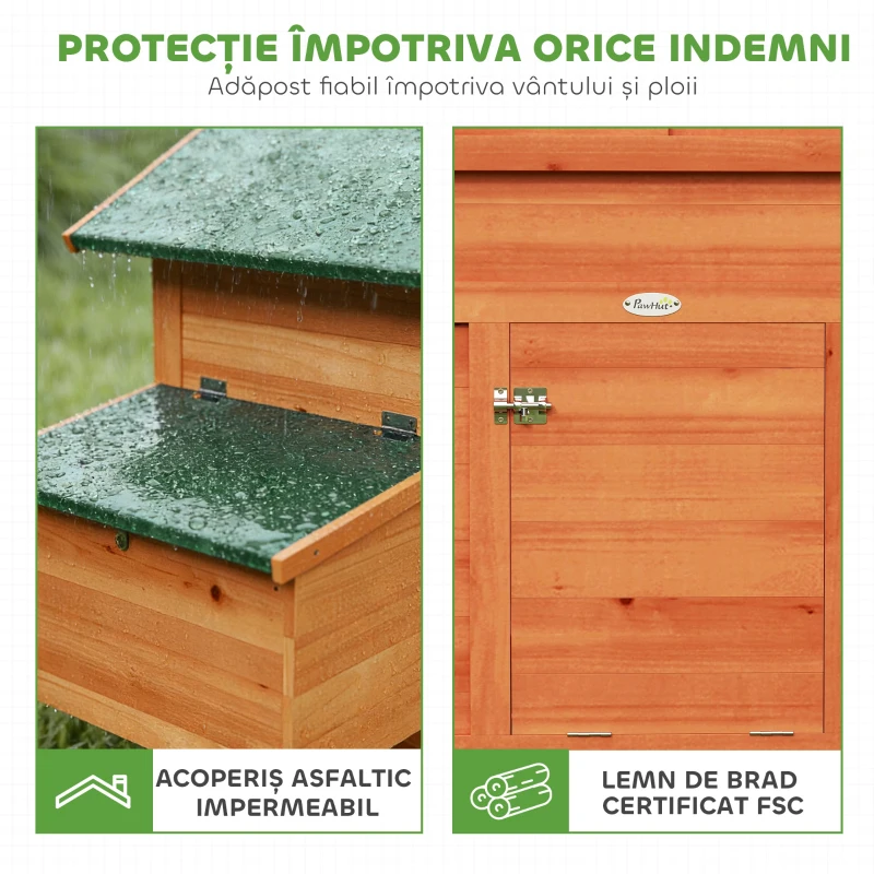 PawHut găini ouătoare coteț adăpost
