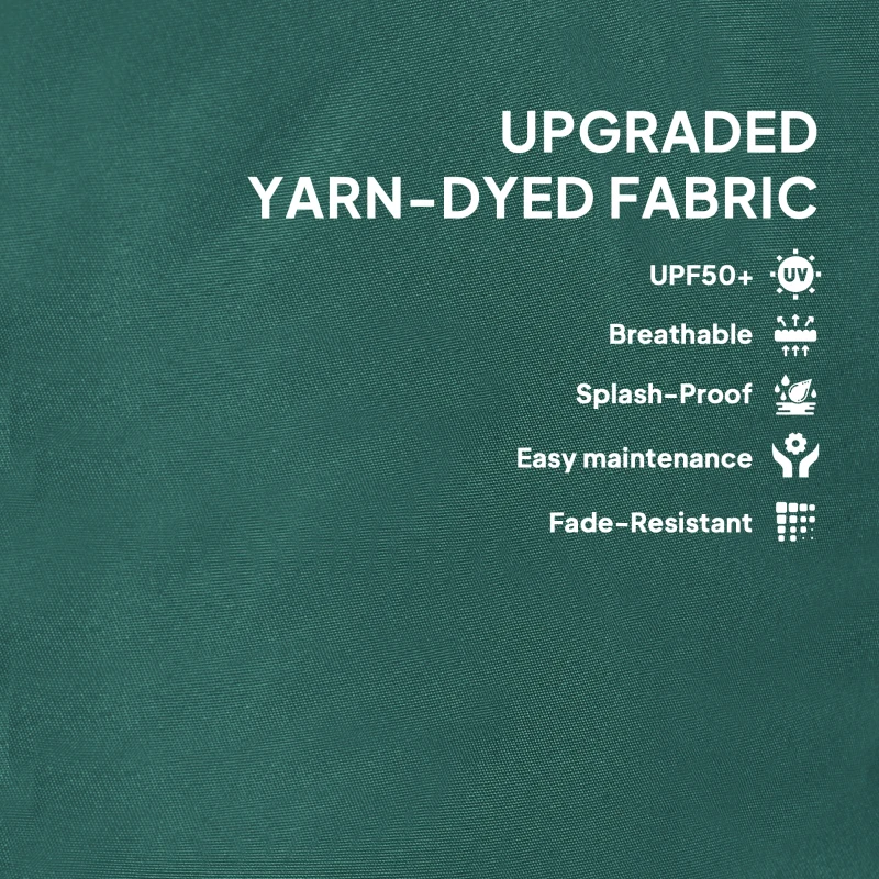 Poduszka siedziskowa 120x47x9,5 cm, wodoodporna, z oparciem