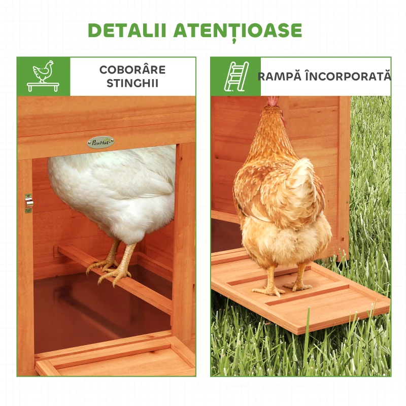 PawHut găini ouătoare coteț adăpost