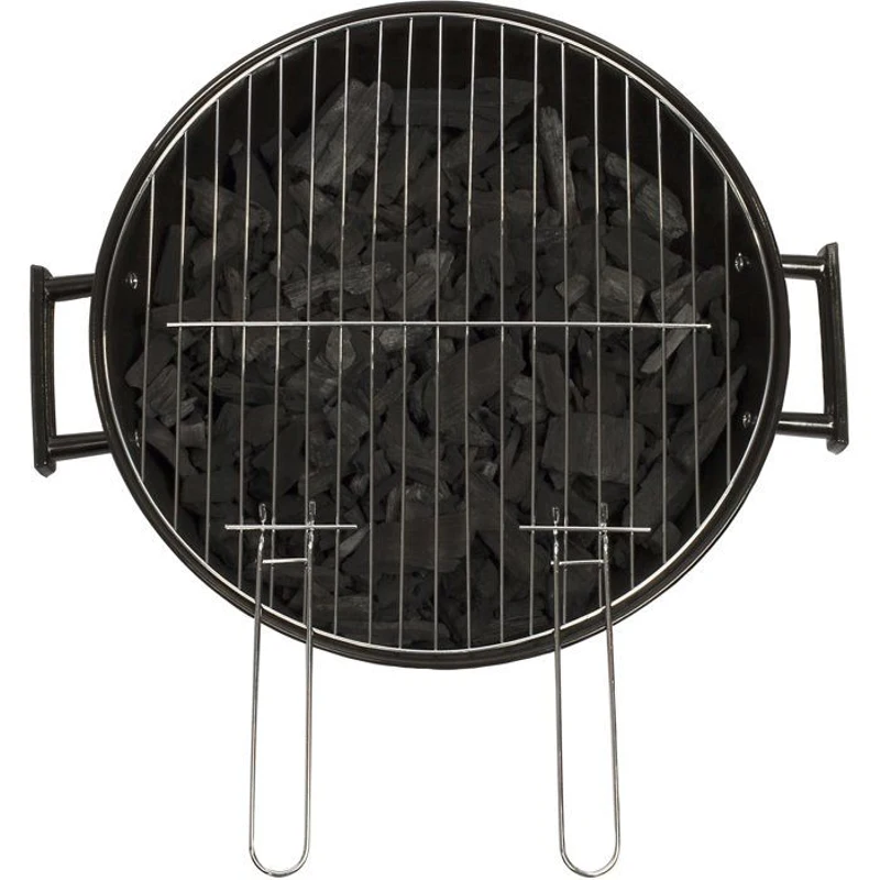 Barbecue a charbon - LIVOO - DOC172N - Surface de cuisson Ø 41 cm - Grille en acier chromé - Cuve et couvercle en acier émaillé