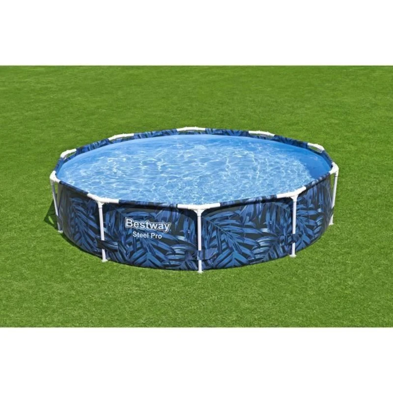 Piscine hors sol tubulaire BESTWAY - Steel Pro™ - 305 x 66 cm - Ronde