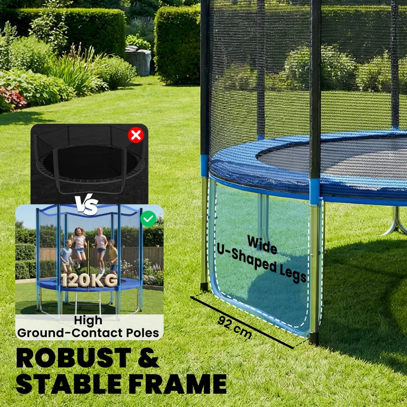 SPORTNOW trambulină elastică, trambulină, trambulină elastică de grădină