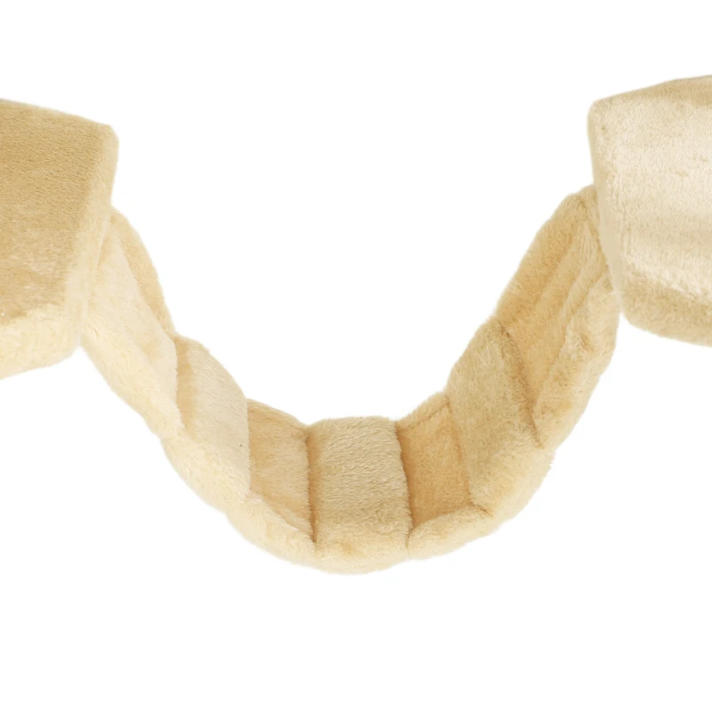 PawHut Cat Wall Shelves, 3PCs Cat Wall Funiture with Scratching Post, Perches, Ladder, Steps, Scratching Board, Ceiling Wall Mounted Cat Shelves for Indoor Cats, Kitten, Beige