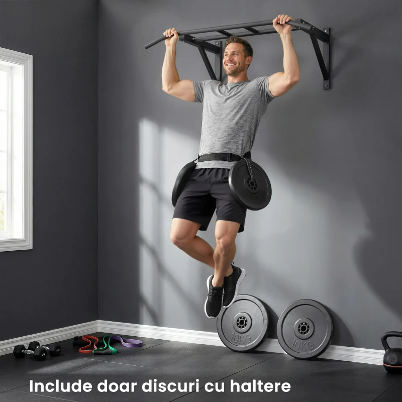 HOMCOM Discuri acoperite cu vinil