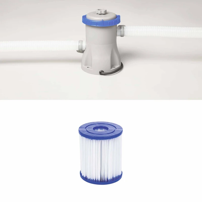 Kit Piscine hors sol autoportante BESTWAY - Marine Fast - 305 x 76 cm - Ronde (Livrée avec une pompe de filtration)