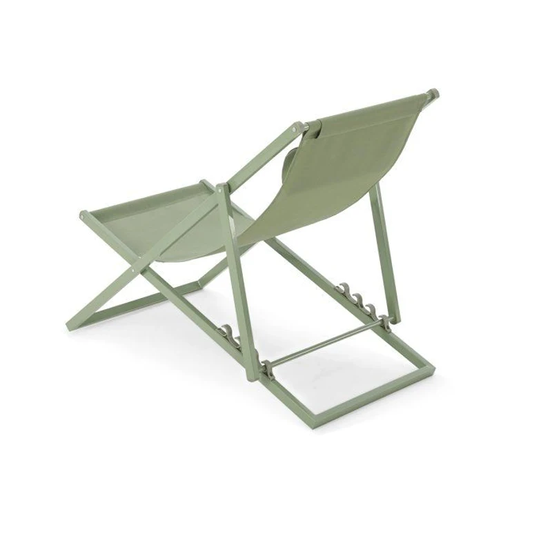 Chilienne PAROS - Structure en acier - L 63 x P 104 x H 97 cm - Vert kaki