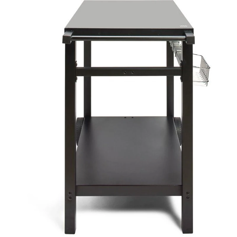 Desserte pour plancha - LIVOO - GS130 - Plateau 85 x 50 cm - Convient pour les planchas 2, 3 ou 4 brûleurs - Finition métal