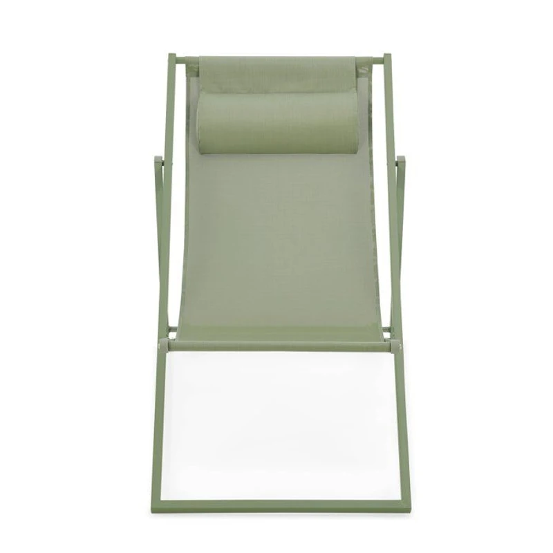 Chilienne PAROS - Structure en acier - L 63 x P 104 x H 97 cm - Vert kaki