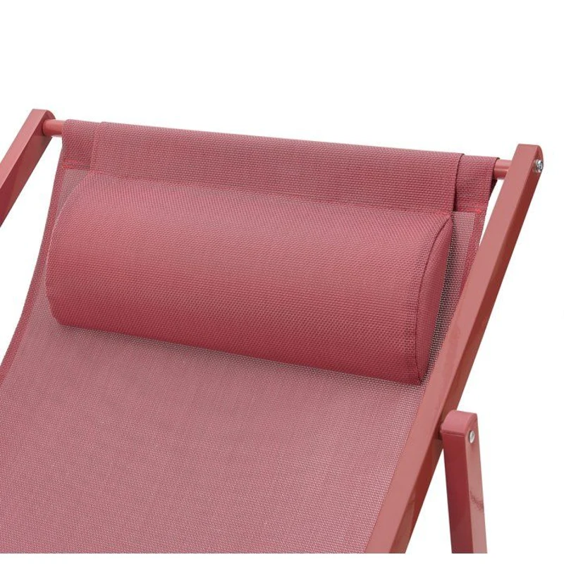 Chilienne PAROS - Structure en acier - L 63 x P 104 x H 85 cm - Terracotta