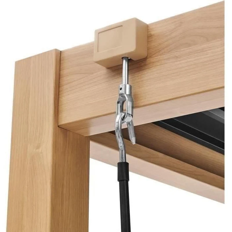 Pergola bioclimatique GAYA - Structure en aluminium et en acier - l300 x P300 x H240 cm - Aspect Bois