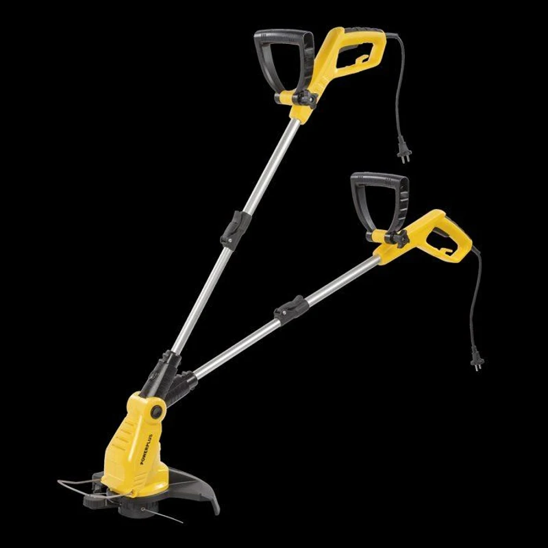 Coupe-bordure - POWERPLUS - 450 W - Ø 300 mm - Tete inclinable - Perche télescopique
