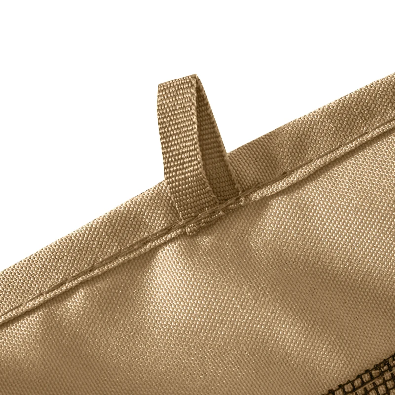 Outsunny 302 x 207cm Universal Replacement Mesh Sidewall Netting for Gazebos and Canopy Tents, (Sidewall Only) Beige