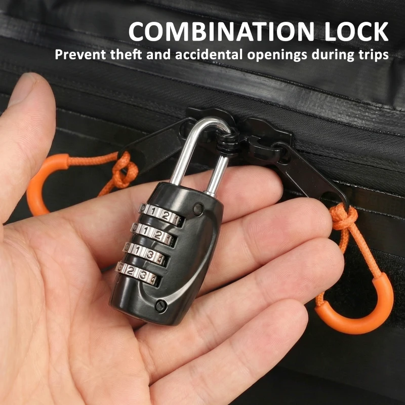 Outsunny Portbagaj de acoperiș impermeabil, 425 L, portocaliu