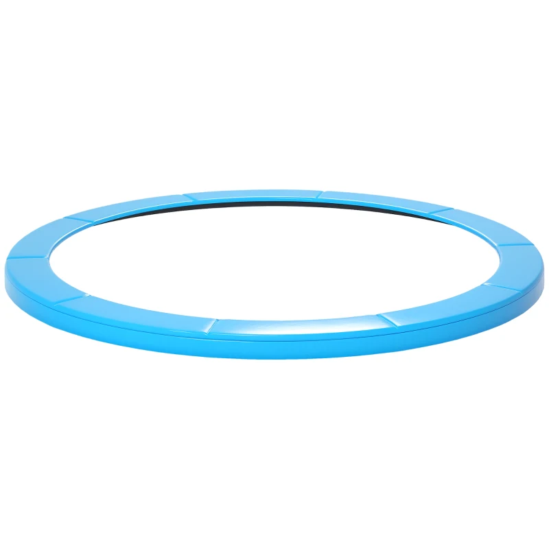 HOMCOM 12ft Trampoline Accessories Safety Pad Φ366cm Replacement Surround Padding Thick Foam Pads Light Blue