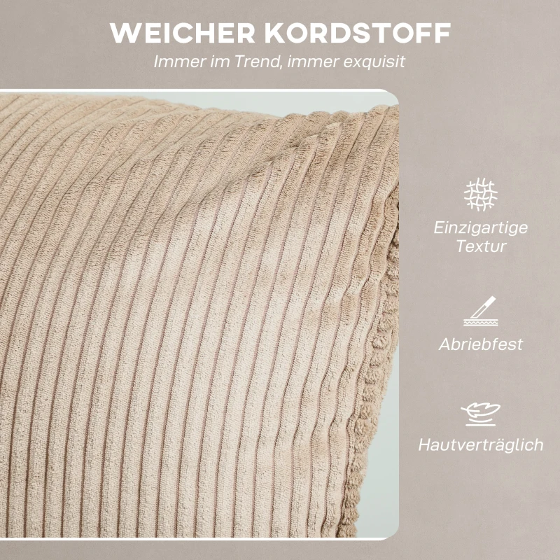 HOMCOM Massagesessel mit Vibrationsmodi, Wärmefunktion, leiser Motor, Memory-Funktion, Stahl, Stoffbezug, Braun