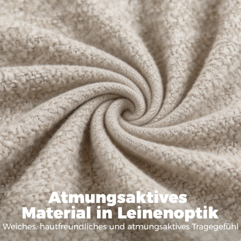 HOMCOM Esszimmerstühle Gepolstert Küchenstühle mit Stahlbeinen Beige