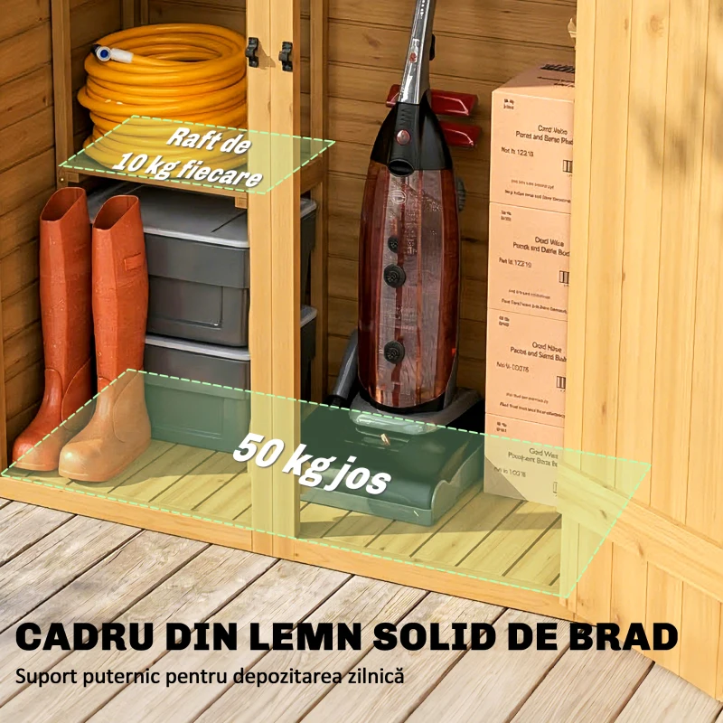 Outsunny căsuță dulap cămară dulapior magazie box