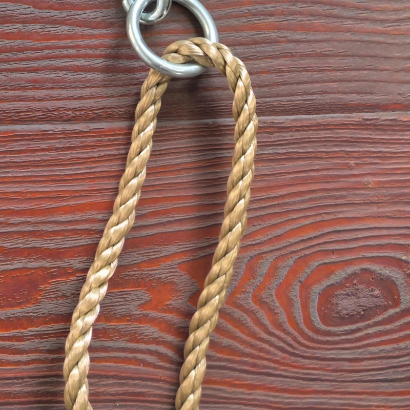 AIYAPLAY Wooden Swing Seat, Kids Swing Set with Adjustable Rope and Tree Straps, Outdoor Playground Playset for Kids