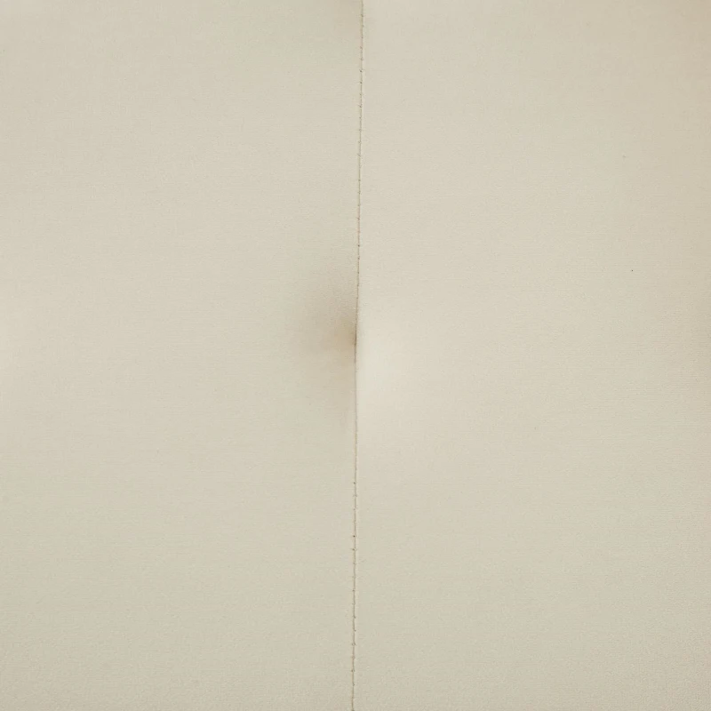 Divano-letto 2 posti, rivestimento in velluto, piedi dorati, 178x82x70 cm, Beige