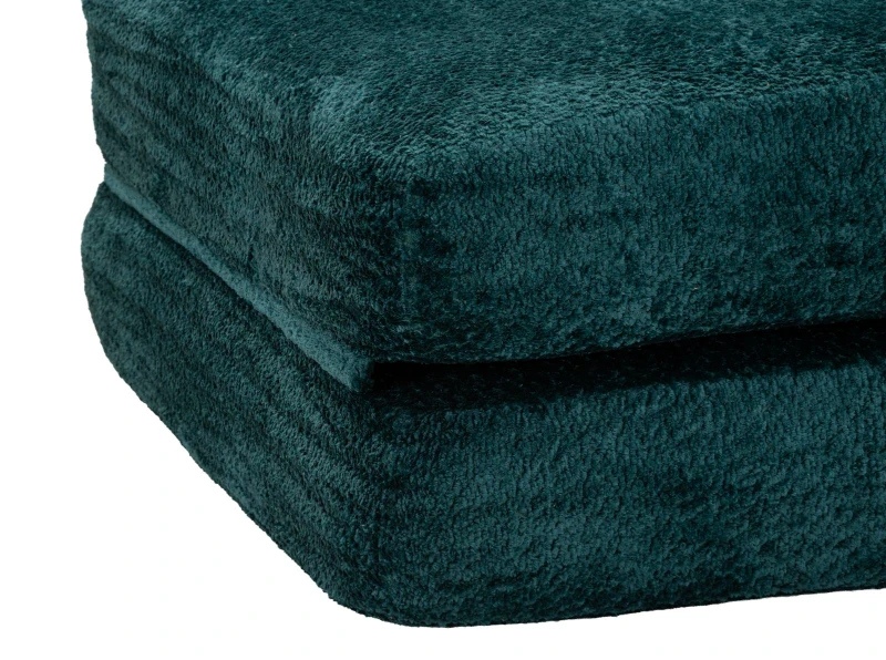Mauro Ferretti Fotoliu/pat Faster turcoaz cm 80x100x80 (compresat - dimensiune pat cm 204x80x18)