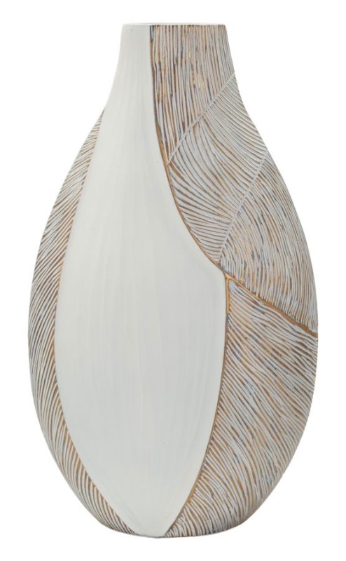 Mauro Ferretti Vază din rășină cm 29,5x13,5x50 (gaură cm 8x5
