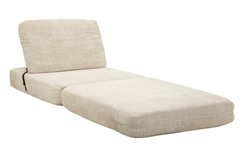 Mauro Ferretti Fotoliu/pat Faster alb cm 80x100x80 (compresat - dimensiune pat cm 204x80x18)