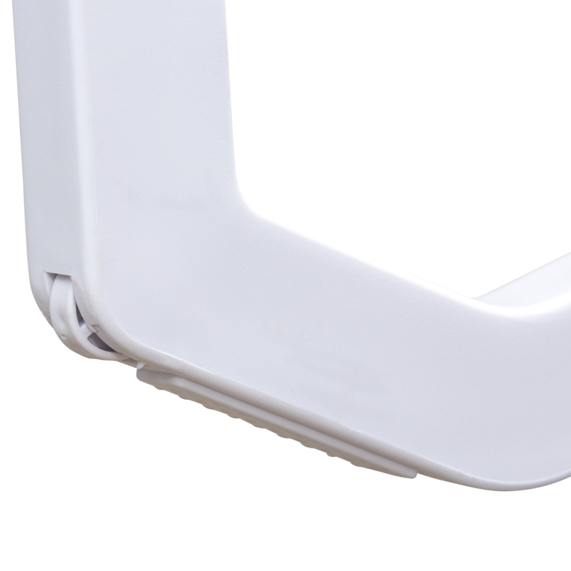 Outsunny Aluminium Frame Sun Lounger, with Adjustable Back - Grey