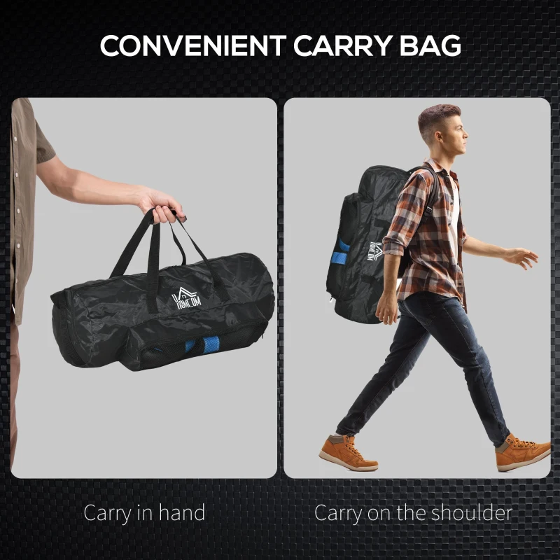 HOMCOM Hanging Boxing Bag, Heavy Punch Bag with 8oz Gloves, Carry Bag and Ceiling Hook for MMA, Karate, Kickboxing, Muay Thai, Taekwondo and Martial Arts Target Dummy