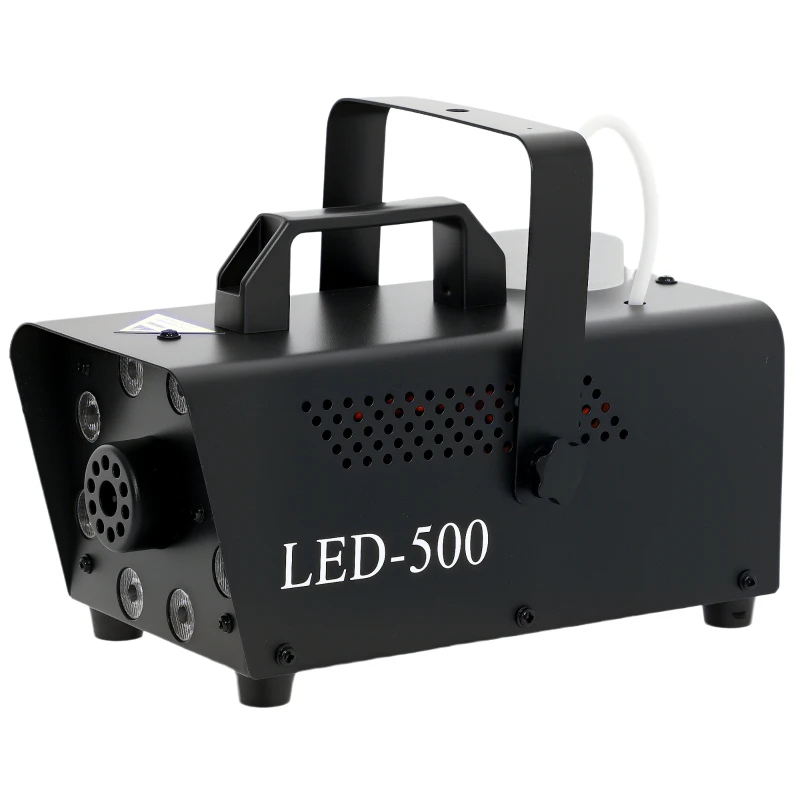 HOMCOM Maszyna do mgły 450W z 13 kolorowymi diodami LED RGB