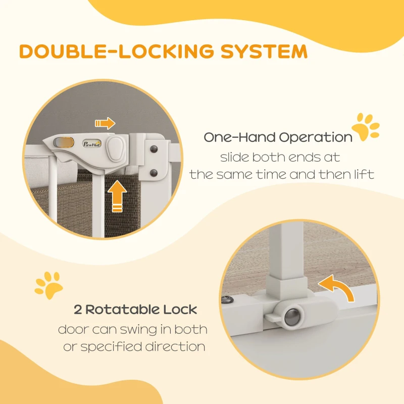 PawHut barierka dla zwierząt 136,3 x 76,2 cm