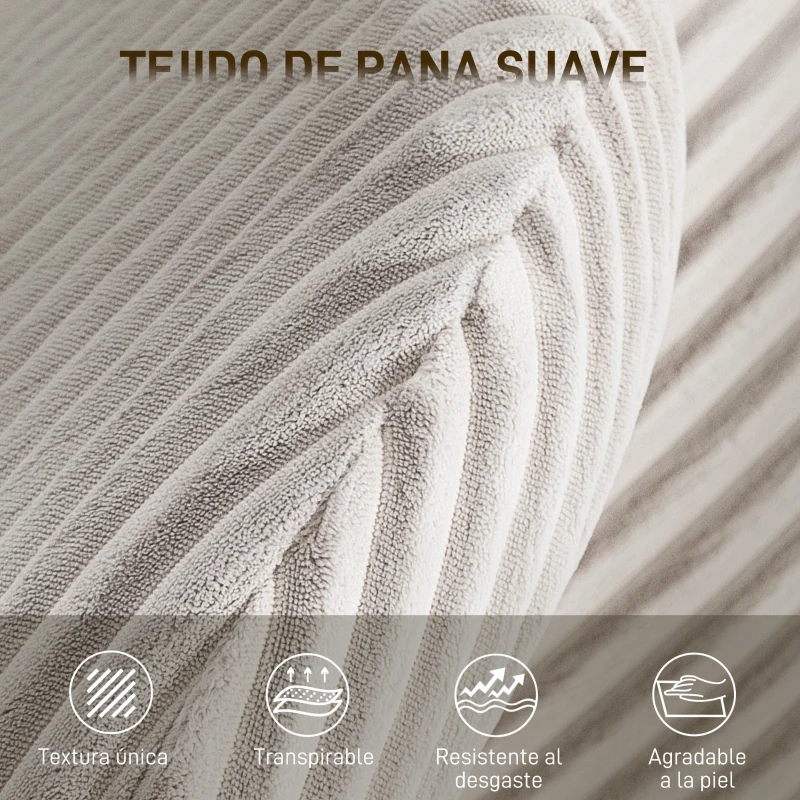 HOMCOM Silla de Oficina con Reposabrazos Respaldo Alto Reposacabezas Regulable Ruedas Altura Ajustable Giratoria Gris