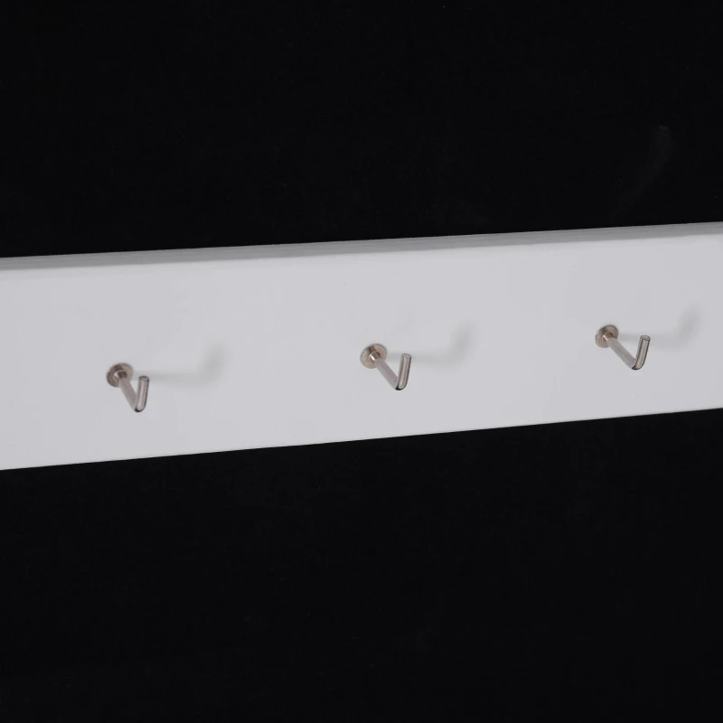 HOMCOM dulap bijuterii, oglinda si leduri incluse,40x37x146 cm