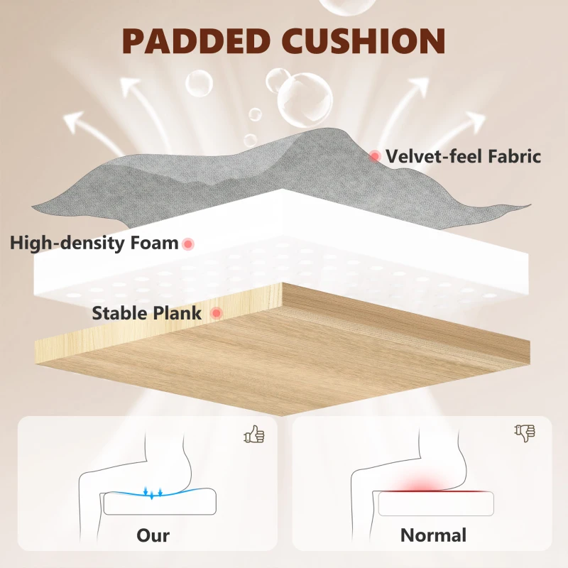 HOMCOM Office Chair with 6-Point Vibration Massage and Heat, Executive Computer Desk Chair with High Back, Reclining, Grey