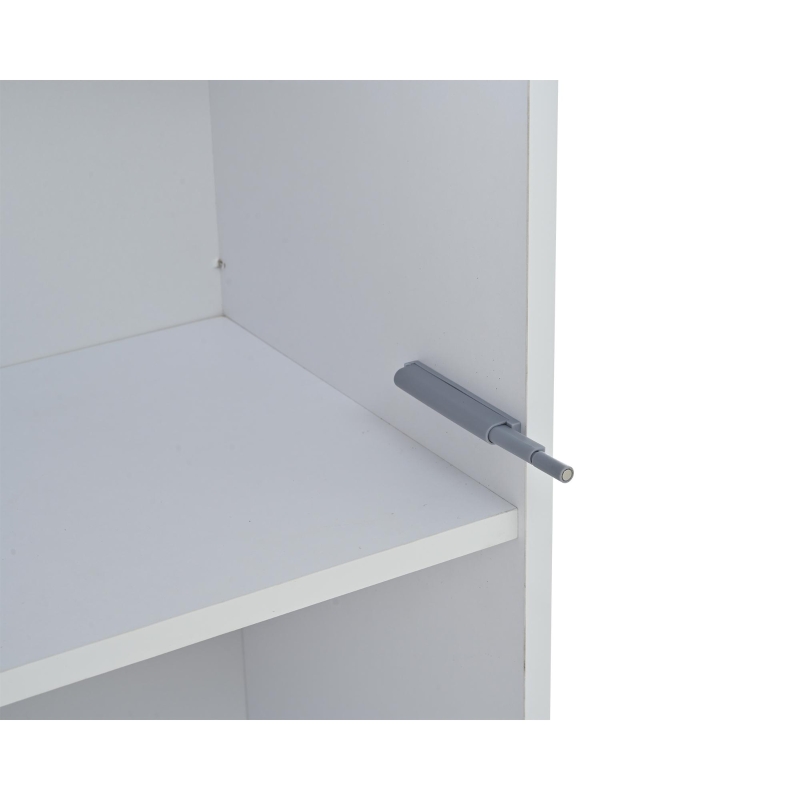 3-Piece TV Wall Unit Set with App-Controlled LED Lights, High-Gloss TV Cabinet Set for Modern Living Areas, 175L x 39W x 34H cm, White