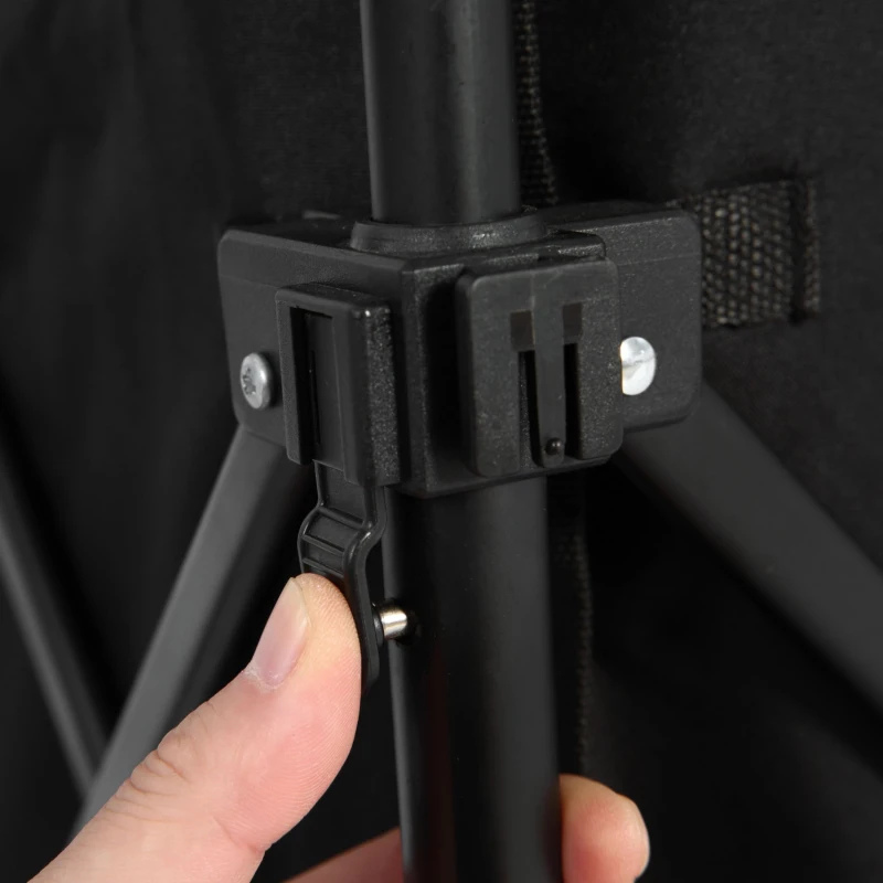 Faltbarer Strandwagen, 109x53x83 cm, Schwarz