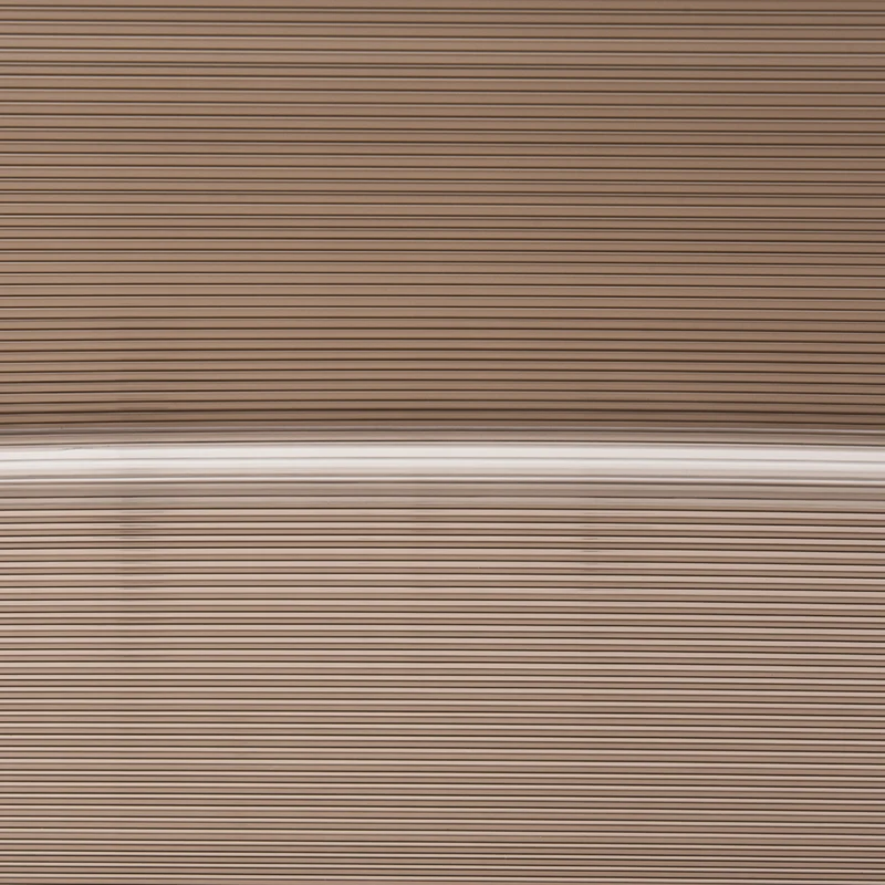 Outsunny Curved Window Door Canopy Aluminium Rigid Plastic Polycarbonate Fixed Outdoor Awning Modern Design UV Water Rain Resist 100 x 75cm Brown(m-9)