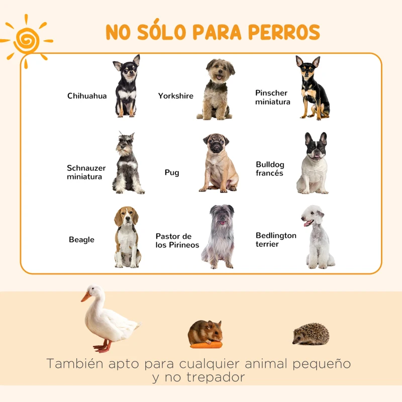 PawHut Parque de Juegos para Perros 8 Paneles 61x61 cm Jaula Metálica para Mascotas con Puerta y Doble Cerradura Negro