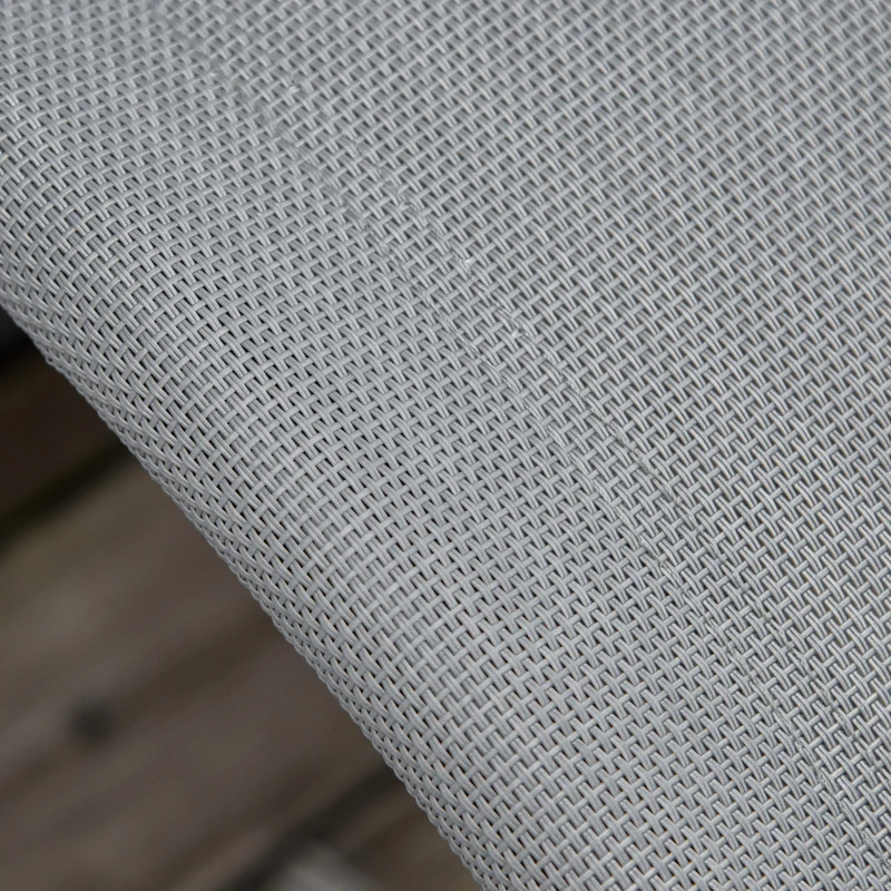 Outsunny Espreguiçadeira de Balanço Zero Gravity Ergonômica em Metal e Texteline 63x160x88 cm