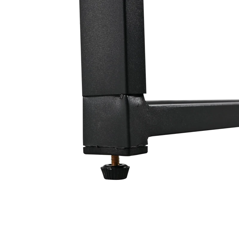 5-Piece Garden Dining Set with Hand-Woven Rope Chairs, Modern Garden Furniture Set for Balcony, 110L x 110W x 74H cm, Beige+Black