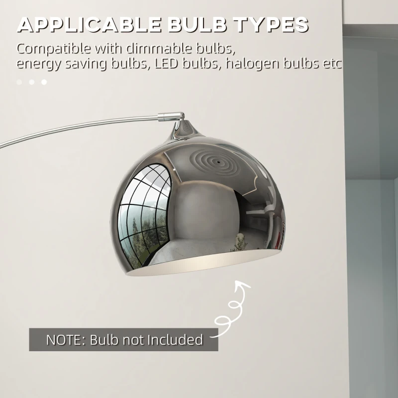 Lampa stojąca regulowana, obrotowa, bez żarówki