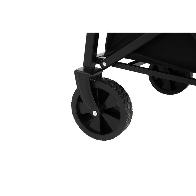 Faltbarer Strand- und Gartenwagen, für Camping, Einkaufen, 66 x 41 x 44,5 cm, Blau