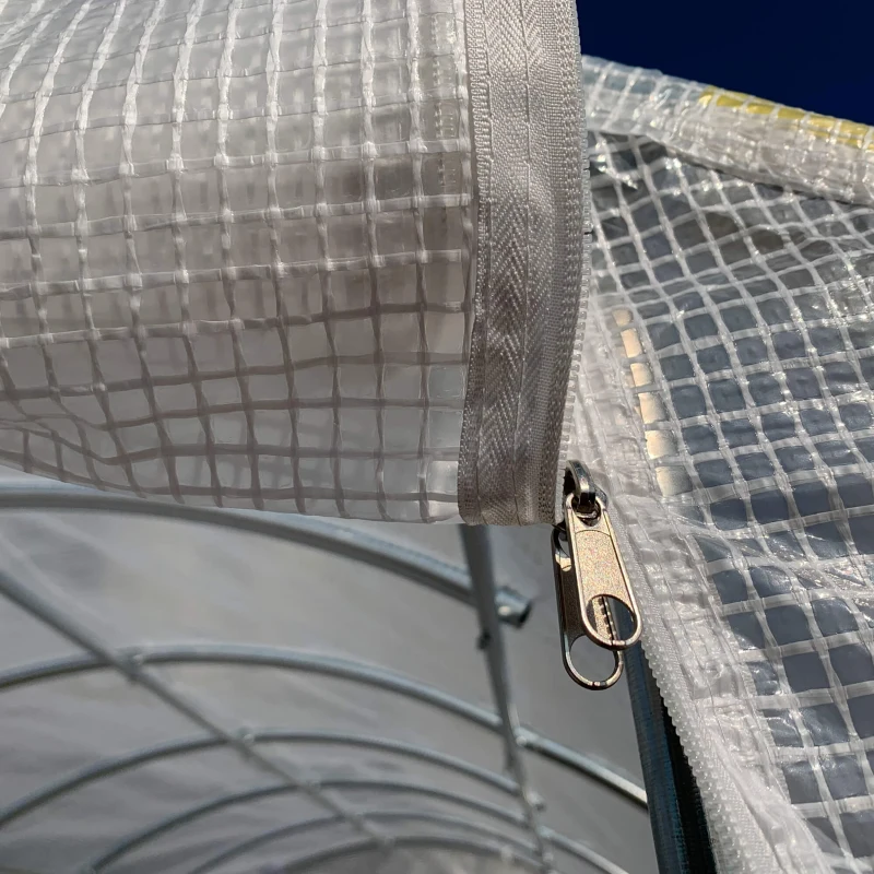 Outsunny Sera Walk‑In Tunel 3×2×2 m din Policarbonat – 6 Ferestre(m-11)