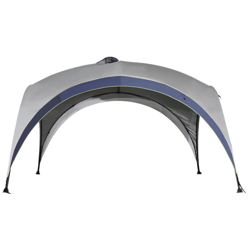 Paviljoen tuintent feesttent partytent zonwering polyester 4 x 4 m