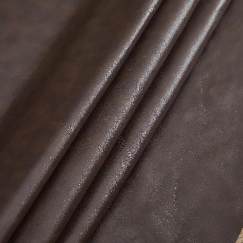 Chefsessel mit Massage- und Heizfunktion, Ergonomischer Bürostuhl mit Kunst-Leder, ausziehbare Fußstütze, 88 x 70 x 112,5 cm, Braun