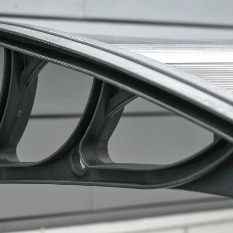 Outsunny Copertina 75×120cm – Policarbonat Anti-UV pentru Usi si Ferestre(m-14)