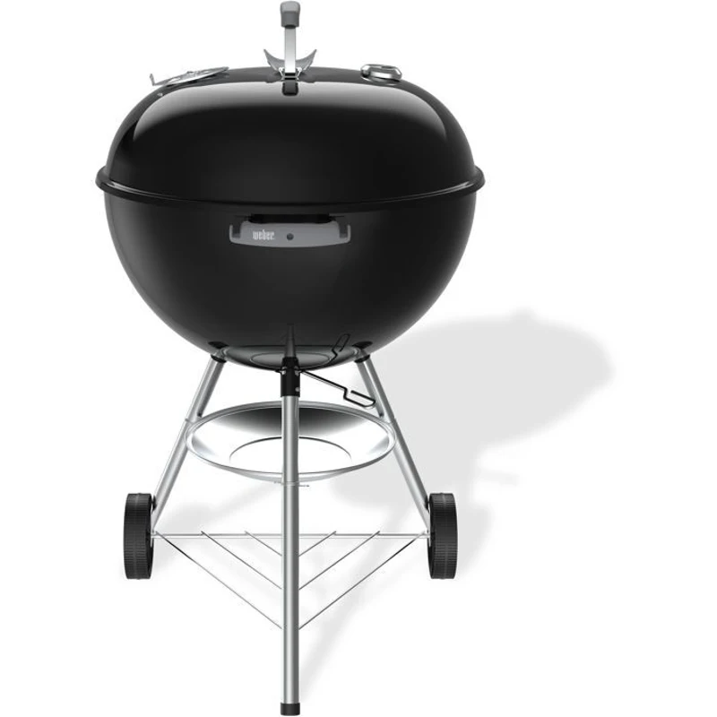 Barbecue a charbon - Weber - Original Kettle - Ø57 cm - Thermometre intégré - Acier émaillé - Clapet d'aération - 9 couverts -Noir